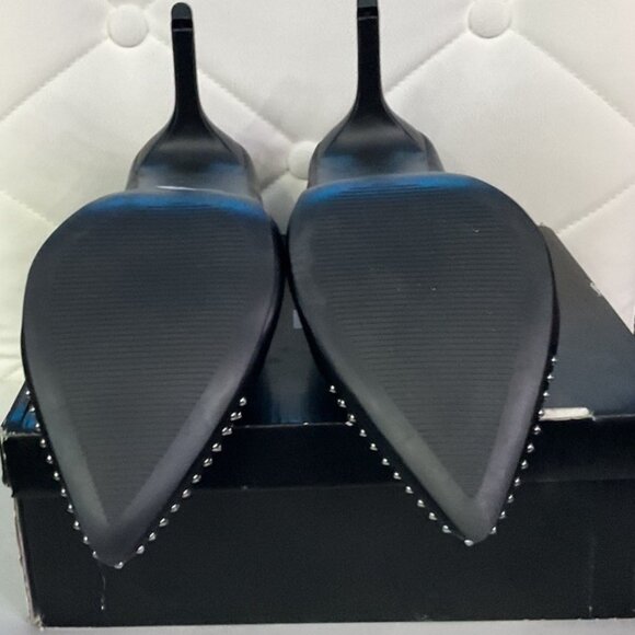 Torrid Women's Pointed Toe Studied Stiletto Pumps Black - Picture 3 of 4